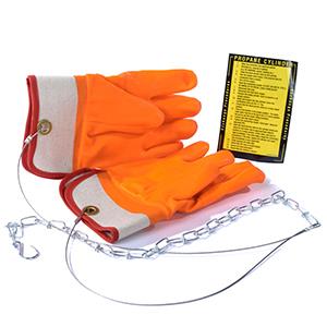 FORKLIFT PROPANE CYLINDER HANDLING GLOVE - Chemical Resistant Gloves